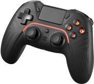 Deltaco PS4/PC Controller wireless/BT nero