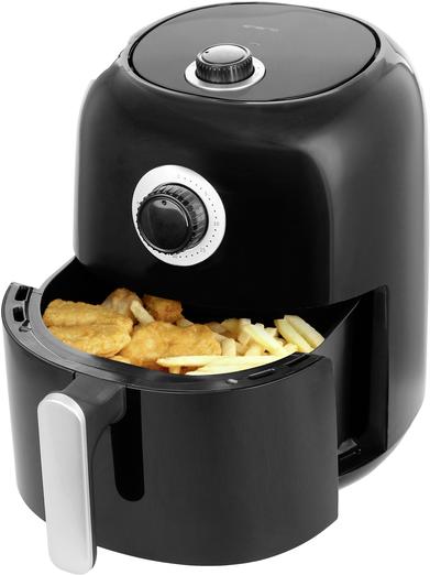 Friggitrice ad aria calda, Smart Fryer, 3L, nero, Cool touch