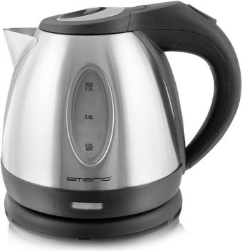 Bollitore, 1,2 L, acciaio inossidabile, indicatore del livello dell'acqua