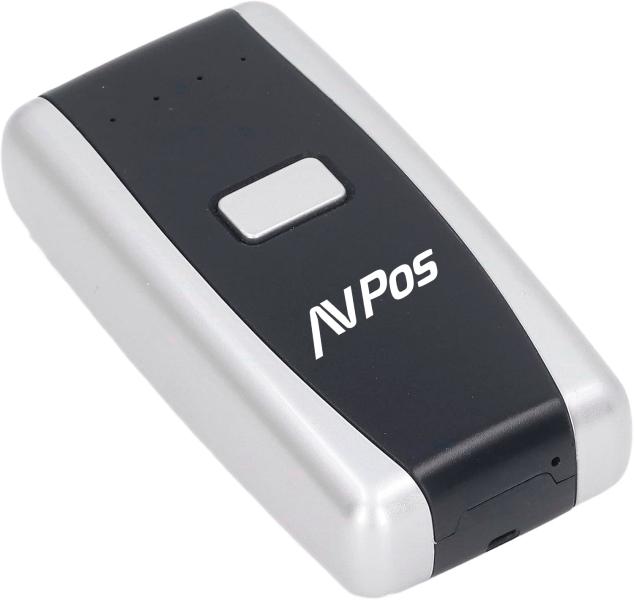 Codici Avpos Reading Portatil BT01 - Codici 1D, 2D e QR - USB e serie - Bluetooth - 1000Mah - colore nero