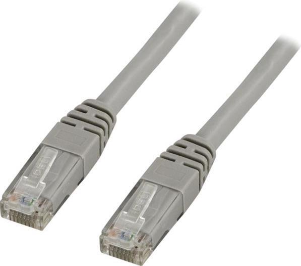 Deltaco Cat6, 3m cavo di rete Grigio U/UTP [UTP] (DELTACO TP-63)