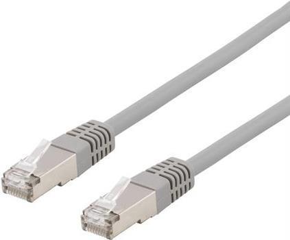 Deltaco SFTP-62H cavo di rete Grigio 2 m Cat6 S/FTP [S-STP] (DELTACO patchkabel - 2 m - gr? N)
