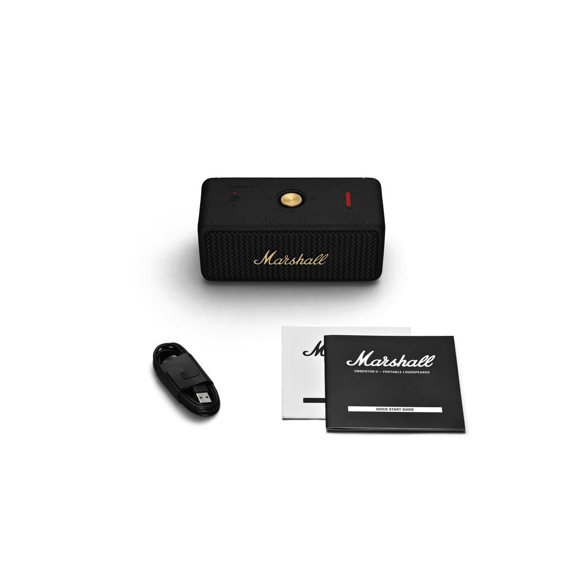 Marshall Emberton II Black & Brass