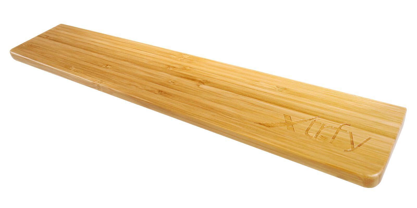 Poggiapolsi in bamb CHERRY Xtrfy WR2 - marrone/aspetto legno