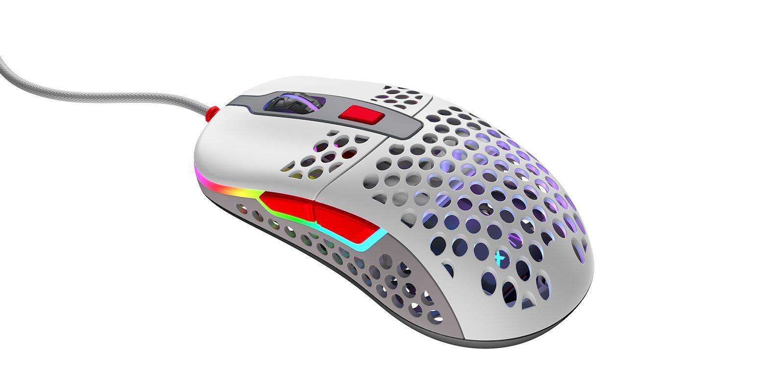 CHERRY XTRFY M42 mouse Ambidestro USB tipo A Ottico 16000 DPI (^XTRFY M42 RGB CORDED MOUSE RETRO)