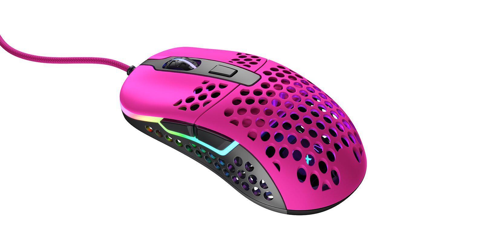 Xtrfy M42 mouse Ambidestro USB tipo A Ottico 16000 DPI (Xtrfy M42 Wired Optical Ultra-Light Gaming Mouse USB 400-16000 CPI Omro