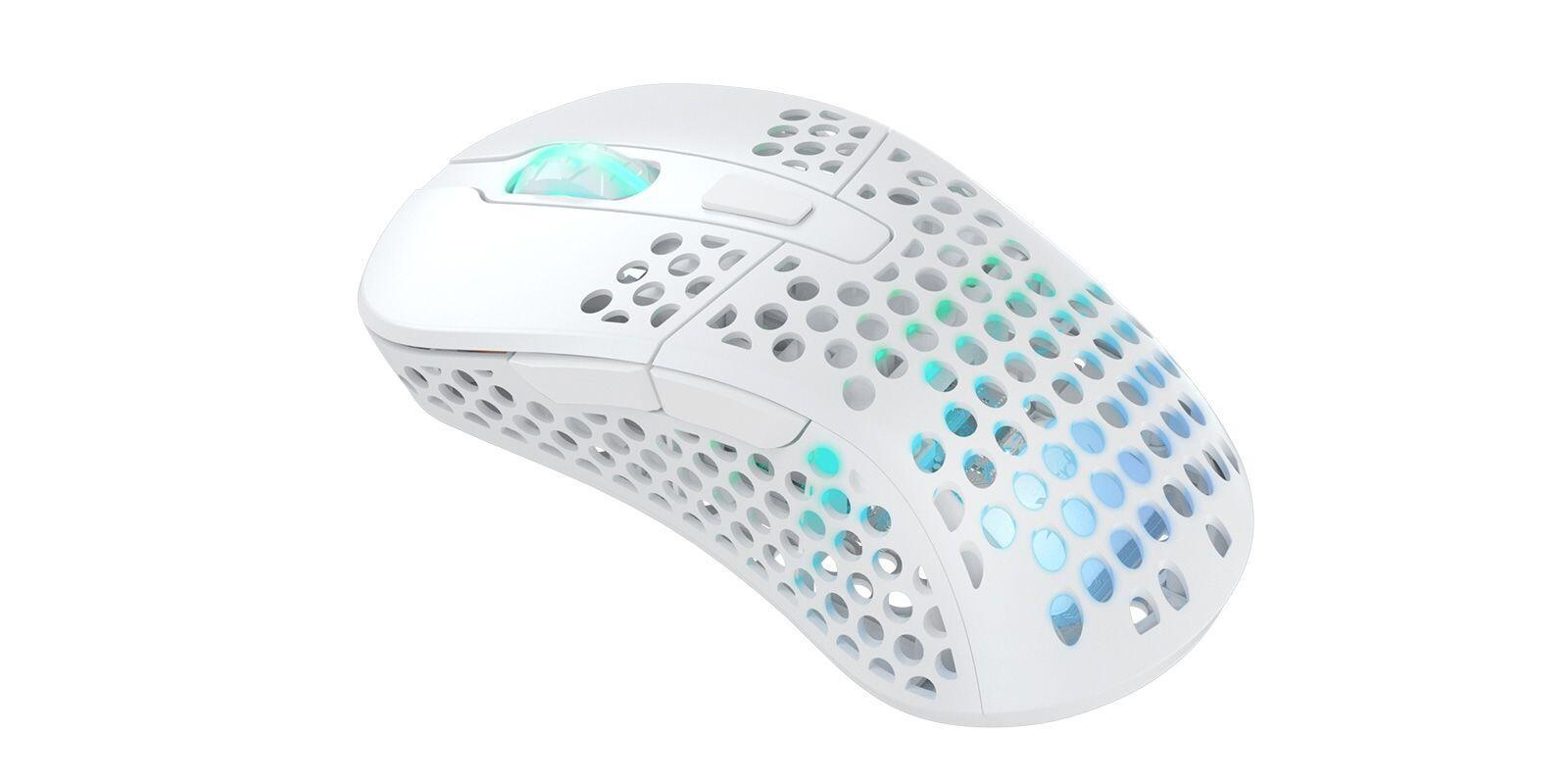 Xtrfy M4 RGB mouse RF Wireless Ottico 19000 DPI (XTRFY M4 RGB Wired/Wireless Gaming Mouse 400-19000 CPI Adjustable Shape Ultra-