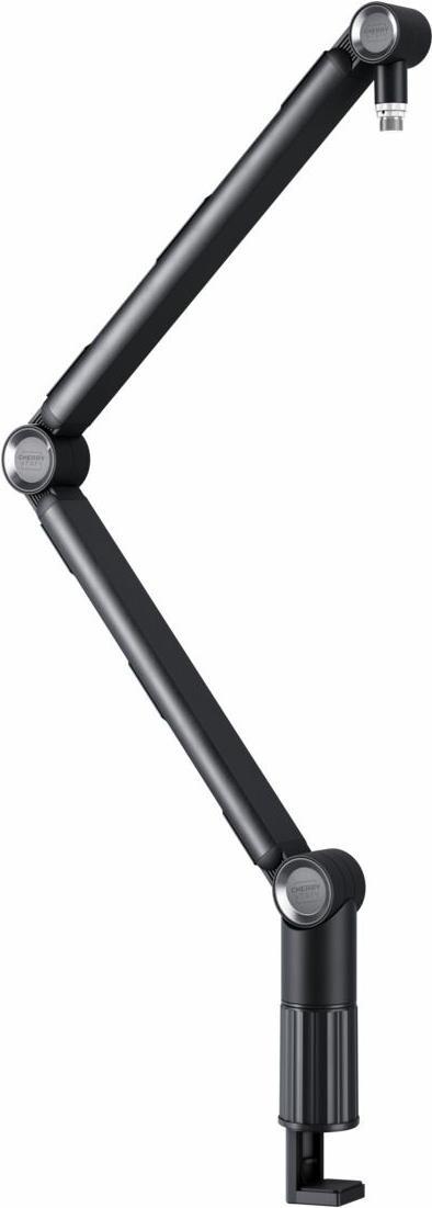 CHECHRY NGALE BOOM ARM - BOOM MICROPHONE STAND - Desk Monta -Base - Black - Aluminum - 3/8 " - Cherry xtrfy ngale (cx -ngale -b