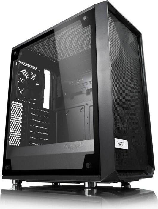 Fractal Design Meshify C TG Midi Tower Nero Trasparente (Case Meshify C BKO TG ATX)