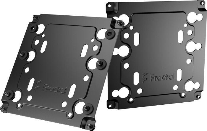 Fractal Design Universal Multibracket Typ-A - schwarz (Tray, 2er-Pack, FD-A-BRKT-003)
