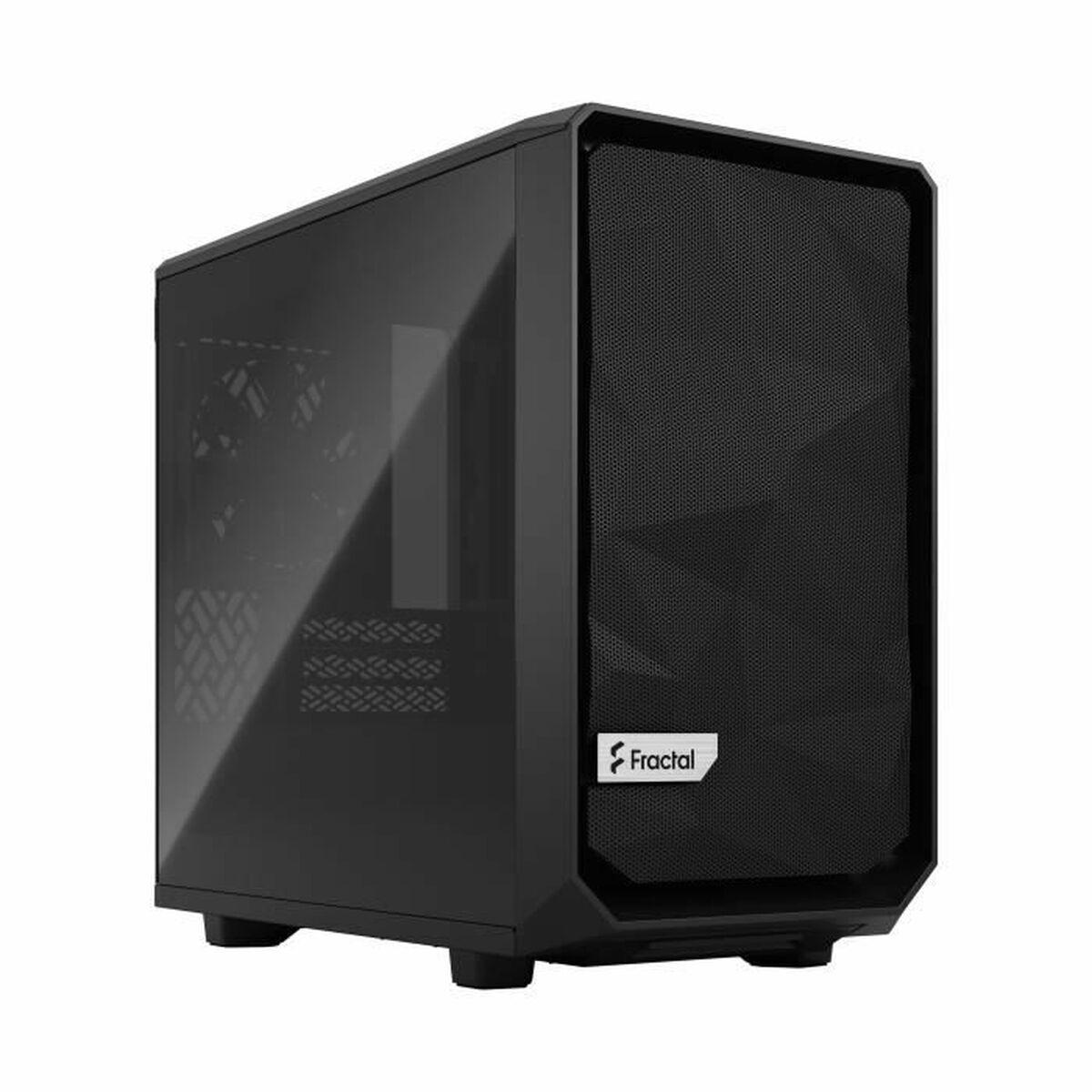 Fractal Design Meshify 2 Nano Nero (Fractal Design Meshify 2 Nano Black TG Gaming Case w/ Dark Glass Window Mini ITX Angular Me