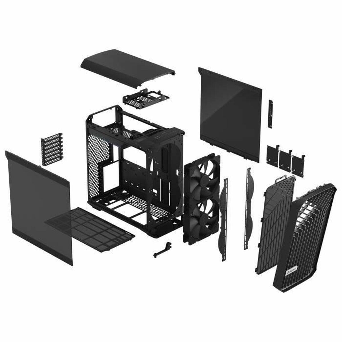 N/A Intern 1x 2.5"/3.5" 3x 2.5" Front I/O 1x USB-C 3.1 2x USB-A 3.0 1x Mikrofon 1x Kopfhrer PCI-Steckpltze 7 Lfter (vorne)