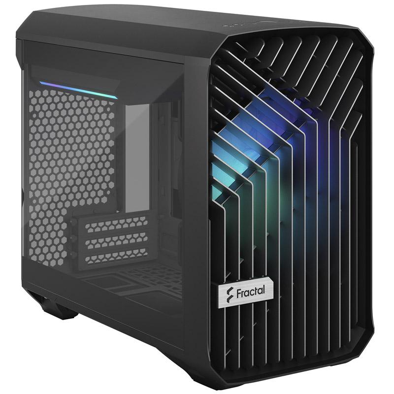 Fractal Design Torrent Nano Micro Tower Nero (Case Torrent Nano Rgb Black TG Lgt Tint)