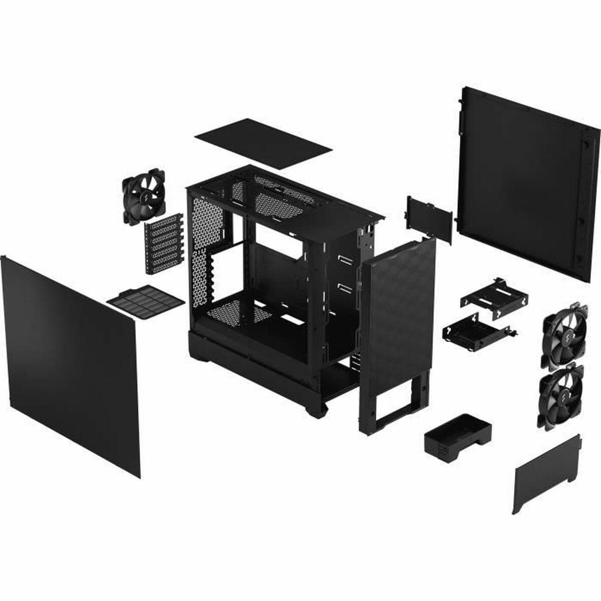 Extern 525 Intern 2x 2.5"/3.5" (quer Laufwerksschienen) 2x 2.5" 1x 2.5"/3.5" optional 2.5" optional Front I/O 2x USB-A 3.0 1x