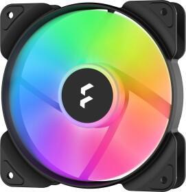 Aspetto del design frattale 12 RGB PWM, nero-120 mm (NeutrelÃƒÂ¼nder, FD-F-AS1-1205)