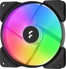 Aspetto del design frattale 14 RGB PWM nero-140 mm (Gehuselter FD-F-AS1-1405)