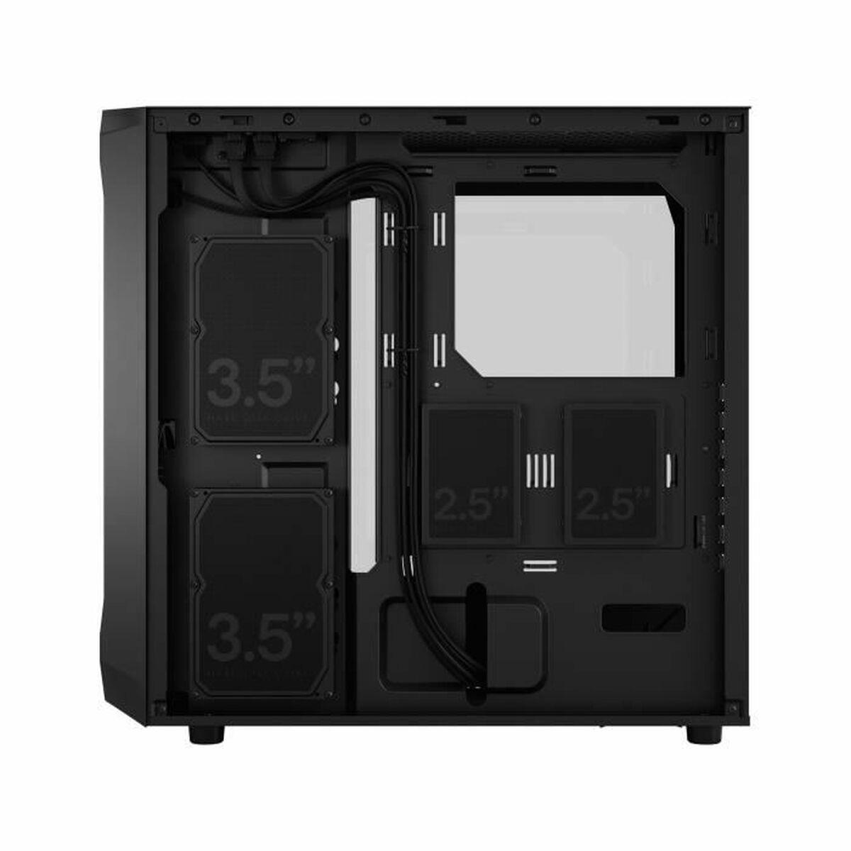 Abmessungen (BxHxT) 215x451x472mm intern 2x 3.5" 2x 2.5" optional 4x 2.5" Lfter (vorne) 2x 140mm Lfter (hinten) optional 120