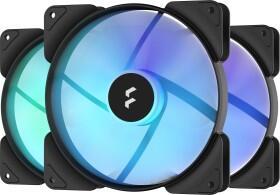 Fractal Design Aspect 12 RGB Case per computer Ventilatore 12 cm Nero 3 pz (Fractal Design Aspect 12 12cm RGB Case Fans x3 Rifl