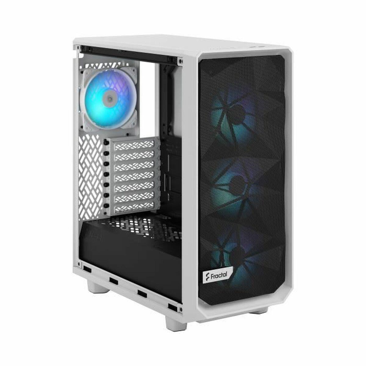 Fractal Design Meshify 2 Compact RGB Bianco (Fractal Design Meshify 2 Compact RGB [WhiteTG] Gaming Case w/ Clear Glass Window A