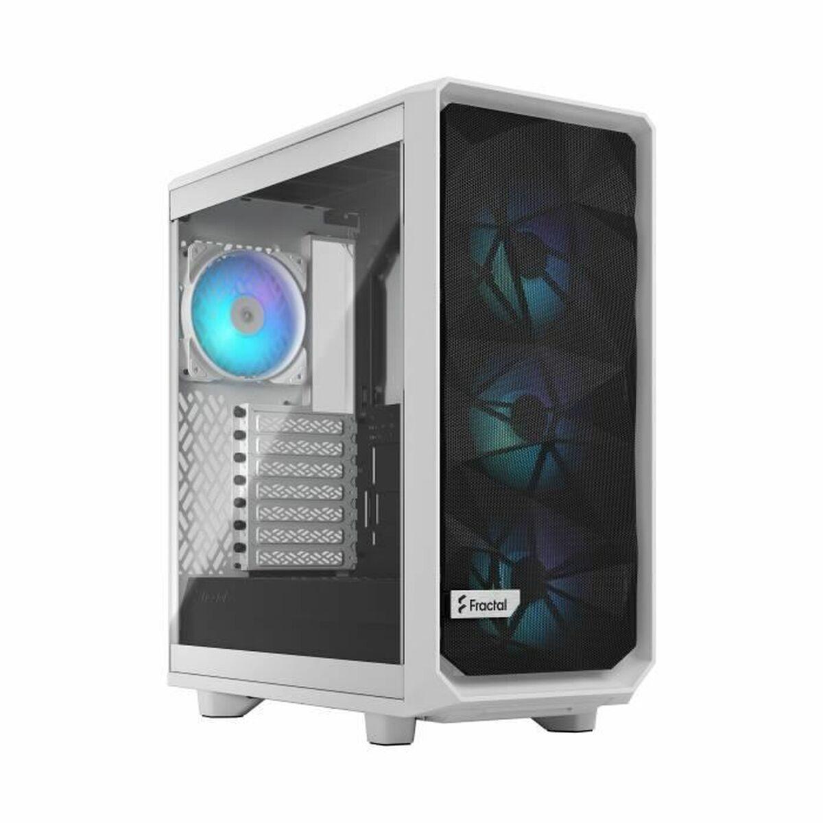 Fractal Design Meshify 2 Compact RGB Bianco (Fractal Design Meshify 2 Compact RGB [WhiteTG] Gaming Case w/ Clear Glass Window A