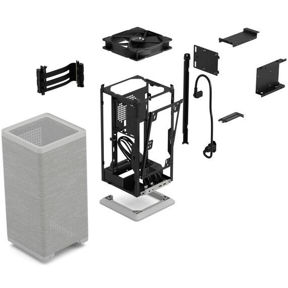 Custodia da gioco Mini-ITX Mood Light Grey grigia