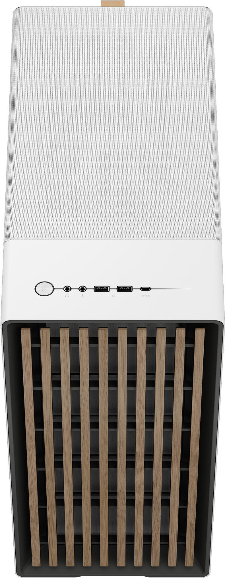 Extern N/A Intern 2x 3.5" (quer Laufwerksschienen) 2x 2.5" 1x 25"/35" Front I/O 2x USB-A 3.0 1x USB-C 3.1 1x Mikrofon 1x Kopf