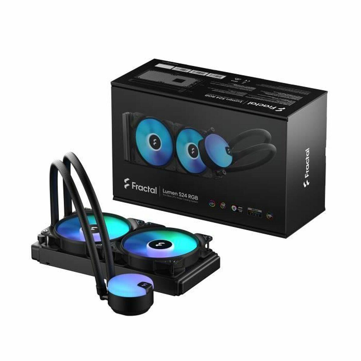 Fractal Design Lumen S24 v2 RGB Processore Raffreddatore di liquidi tutto in uno 12 cm Nero 1 pz (COOL Lumen S24 v2 RGB)