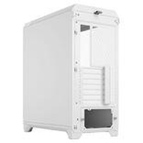 Fractal Design Meshify 3 [White TG Clear] Gaming Case w/ Clear Window, E-ATX, Mesh Front, 3x Momentum 14 Fans, USB-C 20Gbps