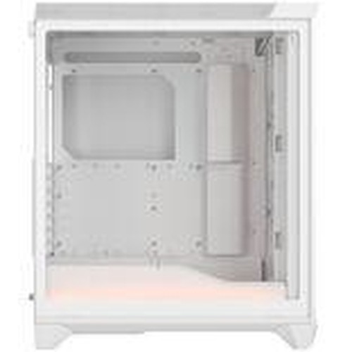 Fractal Design Meshify 3 Ambience Pro RGB [White TG Clear] Gaming Case w/ Clear Window, E-ATX, Mesh Front, 3x RGB Fans, Adjust