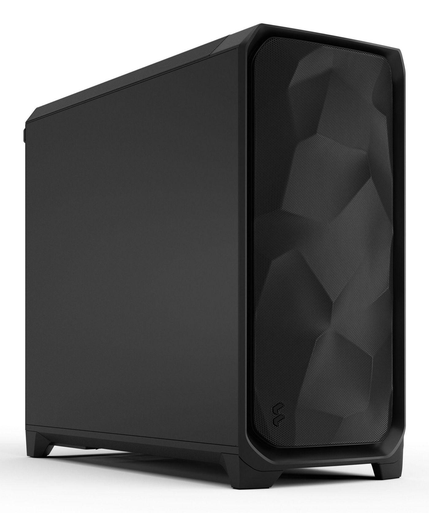 Fractal Design Meshify 3 XL [Black Solid] Gaming Case, E-ATX, Mesh Front, 3x Momentum 14 Fans, USB-C 20Gbps