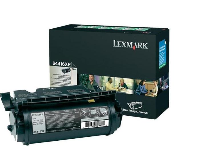 Lexmark T64x Extra High Yield Return Programme Cartridge cartuccia toner Originale Nero [64416XE]