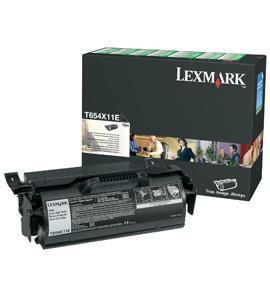 Lexmark T654 Extra High Yield Return Program Print Cartridge cartuccia toner Originale Nero [T654X11E]