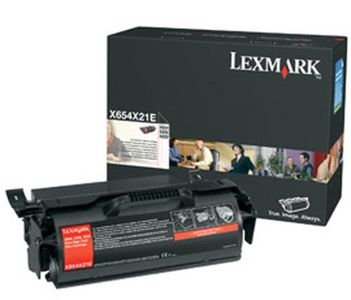 Lexmark X654 X656 X658 Extra High Yield Print Cartridge cartuccia toner Originale Nero