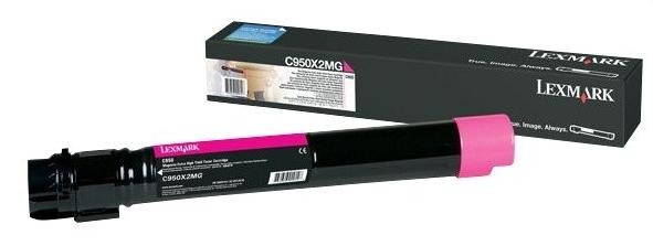 Lexmark C950X2MG cartuccia toner 1 pz Originale Magenta [C950X2MG]