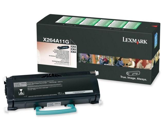 Lexmark X264A11G cartuccia toner 1 pz Originale Nero [X264A11G]