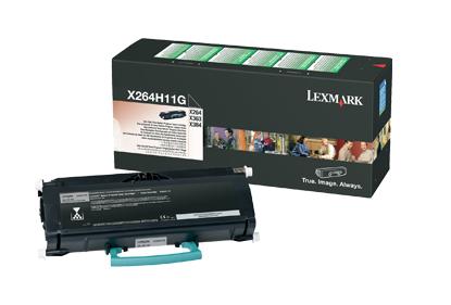 Lexmark X264H11G cartuccia toner 1 pz Originale Nero [X264H11G]
