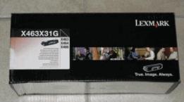 Lexmark X463X31G cartuccia toner 1 pz Originale Nero [X463X31G]