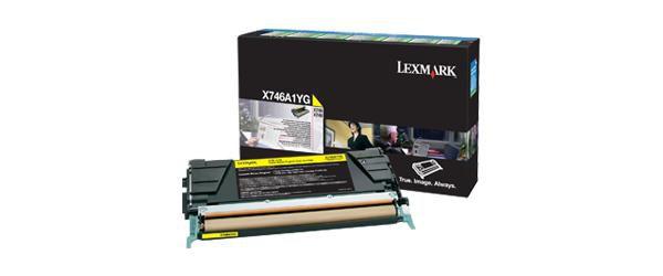 X746A1YG TONER GIALLO HC X746/X748