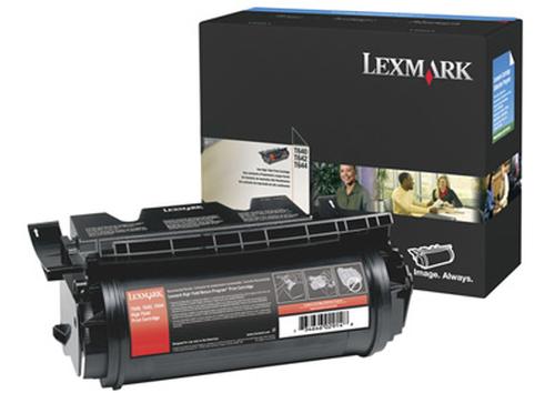 Lexmark T640 T642 T644 High Yield Print Cartridge cartuccia toner Originale Nero