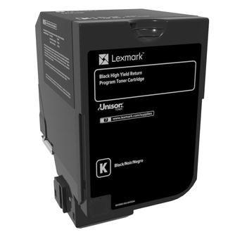 Lexmark 74C2HK0 cartuccia toner 1 pz Originale Nero [74C2HK0]
