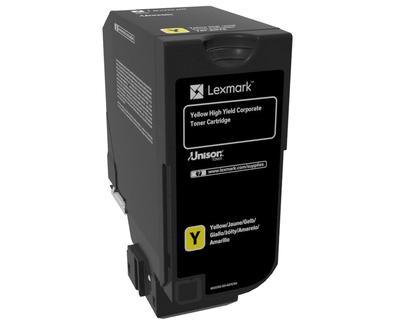 Lexmark 74C2HYE cartuccia toner 1 pz Originale Giallo