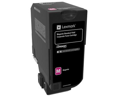 Lexmark 74C2SME cartuccia toner 1 pz Originale Magenta