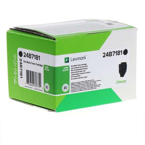Lexmark 24B7181 cartuccia toner 1 pz Originale Nero
