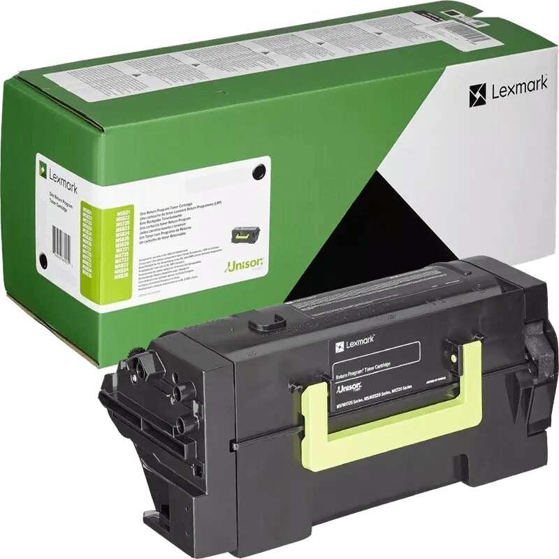 Lexmark 58D2U0E cartuccia toner 1 pz Originale Nero