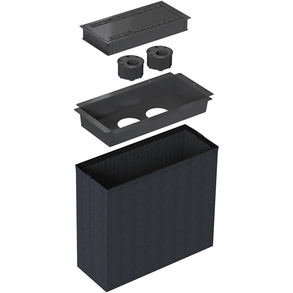 Powerdot Kit SMALL including - 2 x 935-PD10W Powerdots, - Black - Warranty: 12M