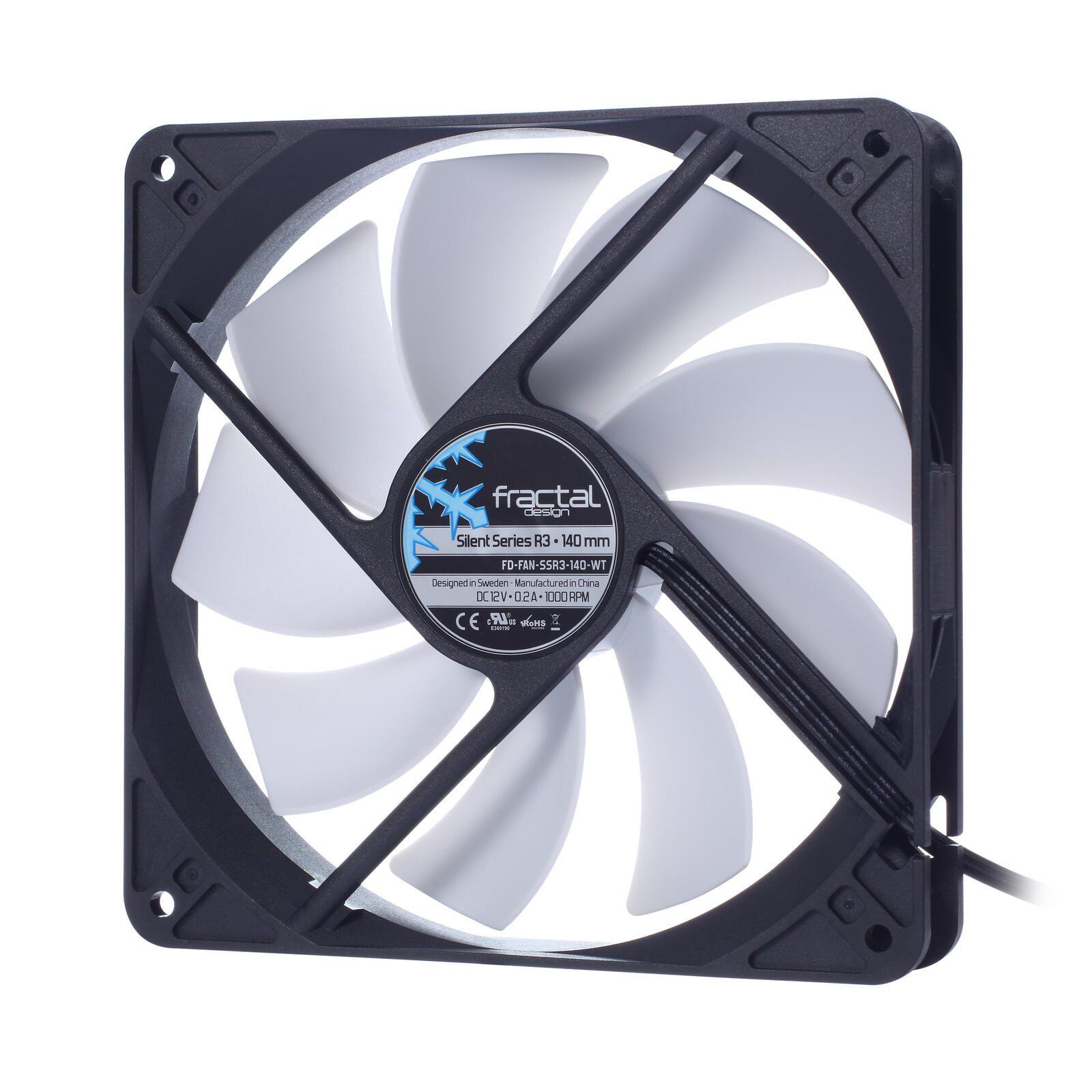 Design frattale Serie silenziosa R3-140mm (Gehuselnder FD-Fan-SSR3-140)