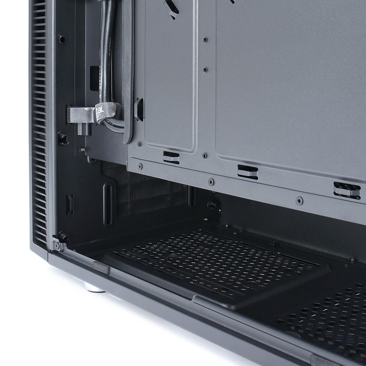 N/A Intern 2x 3.5" (quer Laufwerksschienen) 3x 2.5" Front I/O 2x USB-A 3.0 1x Mikrofon 1x Kopfhrer PCI-Steckpltze 7 Lfter (