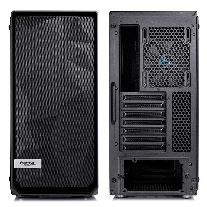 Extern N/A Intern 2x 3.5" (quer Laufwerksschienen) 3x 2.5" Front I/O 2x USB-A 3.0 1x Mikrofon 1x Kopfhrer PCI-Steckpltze 7