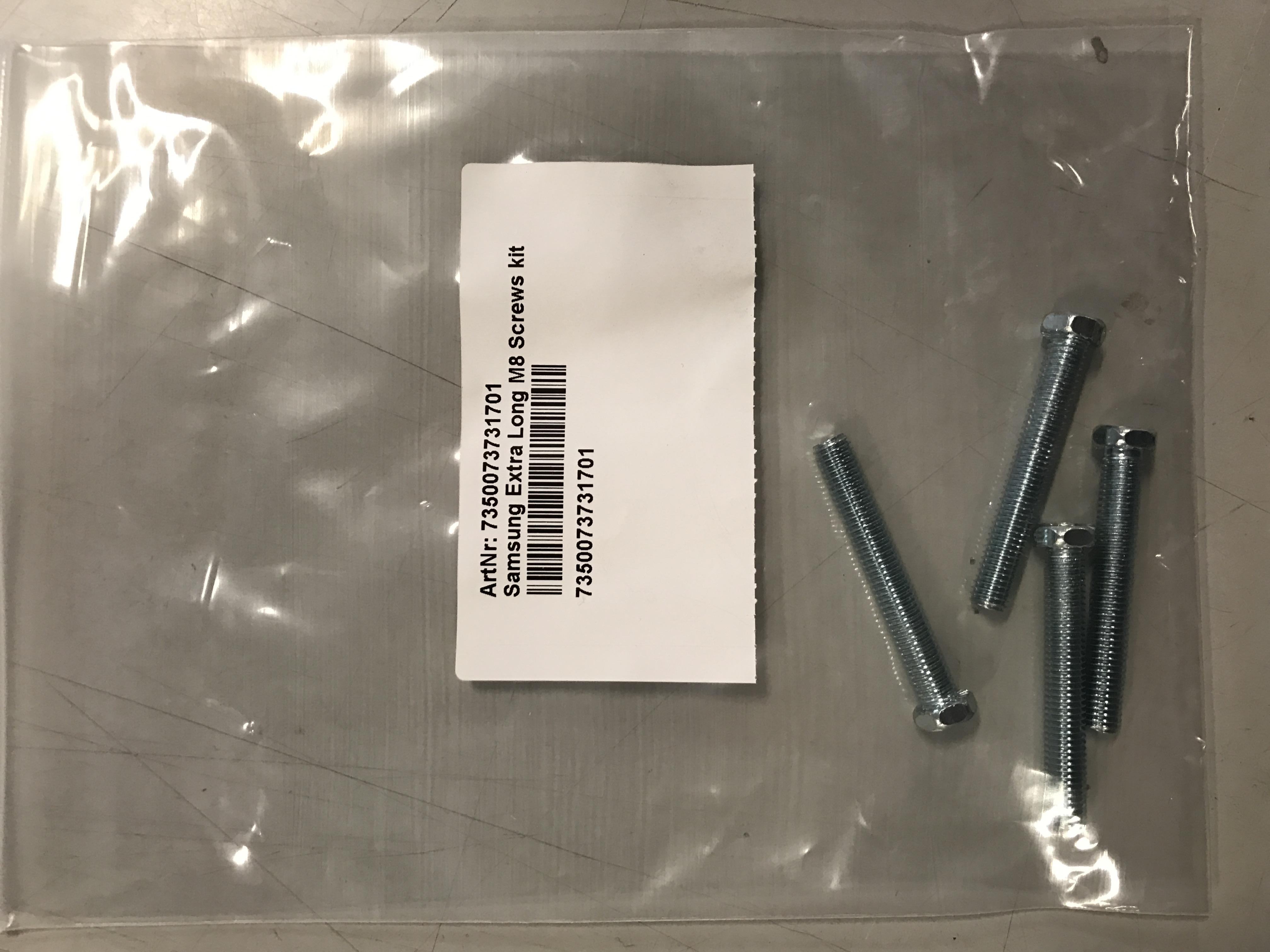 Multibrackets 1701 giravite e bullone 58 mm 4 pz M8 Vite