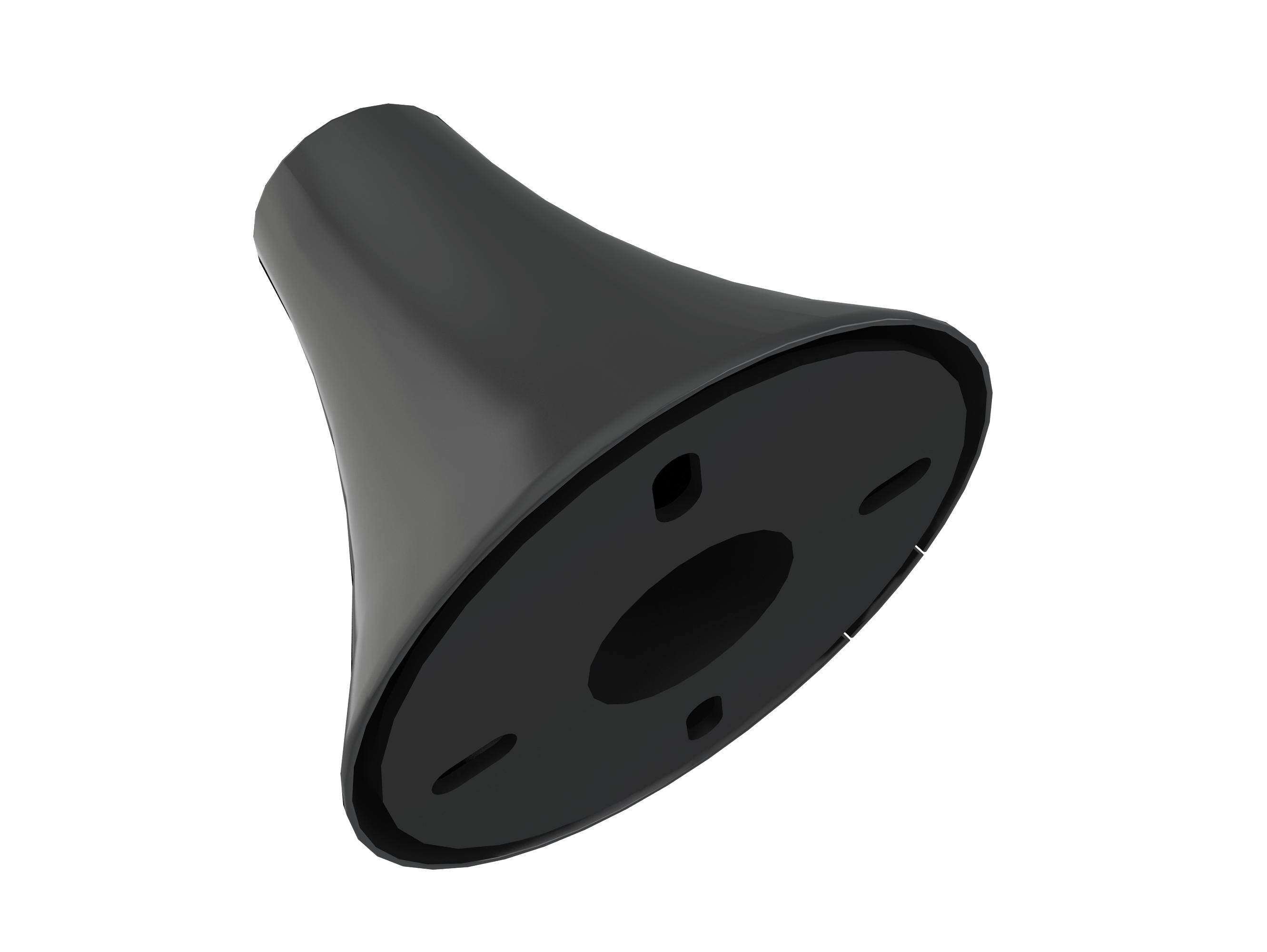 Multibrackets 3651 Accessorio per il montaggio del monitor (Multibrackets M Pro Series - Floor To Ceiling Wall Plate Black)